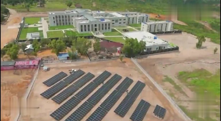 Le champ photovoltaïque